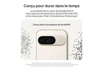 Smartphone Google Pixel 9 256Go Blanc Porcelaine 5G