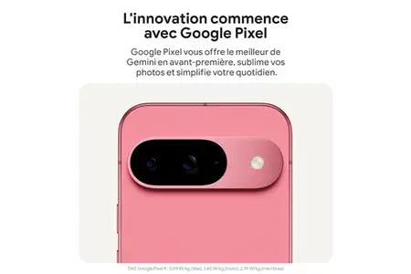 Smartphone Google Pixel 9 256Go Rose Pivoine 5G