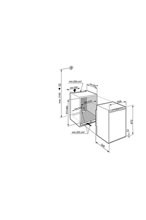 Congélateur armoire LIEBHERR IFNE3924-20 - ENCASTRABLE 88CM