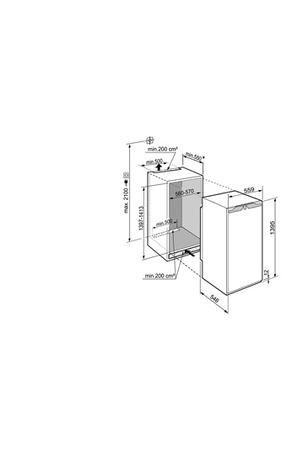 Congélateur armoire LIEBHERR ENCASTRABLE - SIFND4556-20