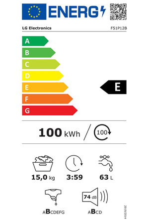 Lave-linge hublot LG F51P12B