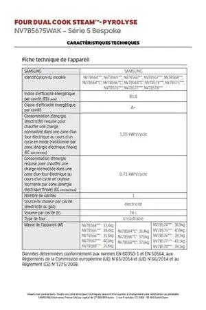 Micro-ondes mono-fonction Samsung NQ5B4513GBK