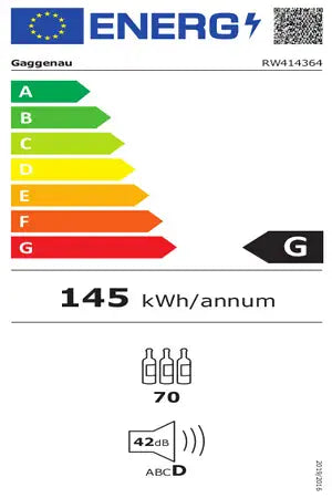 Cave multi-températures Gaggenau RW414364