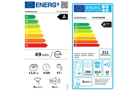 Lave-linge séchant Lg F214WT8GRBE WASHTOWER