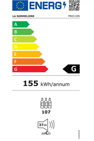 Cave de vieillissement La Sommeliere PRO110N