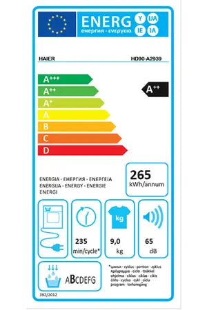 Sèche-linge Haier HD90-A2939-FR