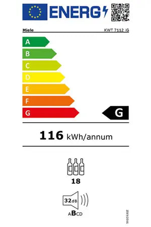 Cave de vieillissement Miele KWT 7112 IG ED/CS