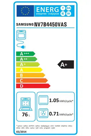 Four encastrable Samsung NV7B4450VAS