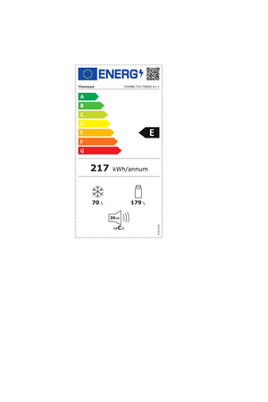 Refrigerateur congelateur en bas THOMSON COMBINE ENCASTRABLE - TH178EBI 178CM