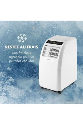 Climatiseur mobile KLARSTEIN METROBREEZE ROM - CLIMATISEUR - MOBILE, POSE AU SOL - 3.1 EER - BLANC