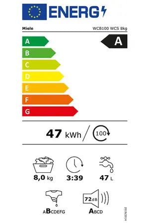 Lave-linge hublot MIELE WCB 100