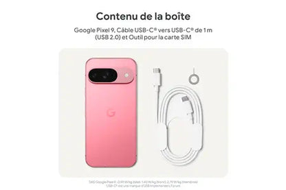 Smartphone Google Pixel 9 128Go Noir Obsidienne 5G