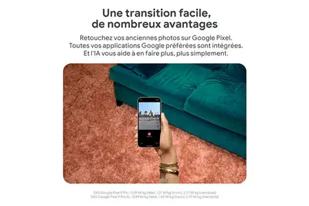 Smartphone Google Pixel 9 Pro 256Go Noir Obsidienne 5G