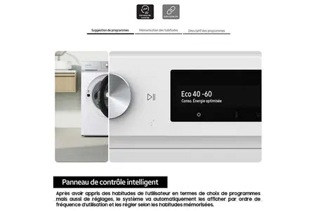 Lave-linge hublot Samsung WW11DG6B85LB BESPOKE AI