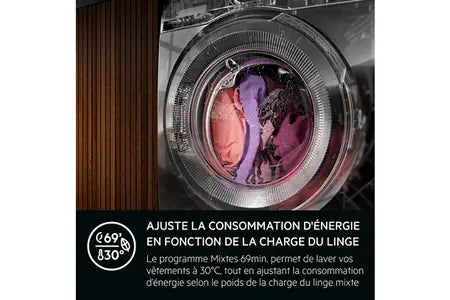 Lave-linge hublot Aeg LFR73H169Q AUTODOSE / CAREDRUM