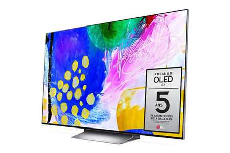 TV OLED LG 55G2 4K UHD 55'' SMART TV NOIR