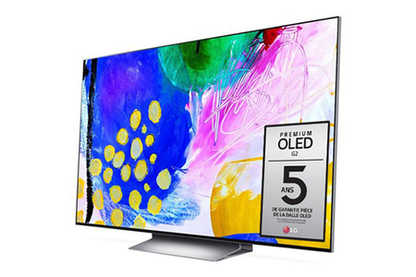 TV OLED LG OLED65G2 4K UHD 65'' SMART TV NOIR