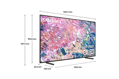 TV LED SAMSUNG QLED 75'' QE75Q60B 4K UHD NOIR