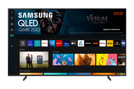 TV LED SAMSUNG QLED 55'' QE55Q68B 4K UHD NOIR