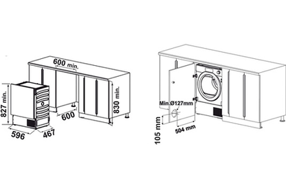 Sèche-linge CANDY CBTD 7A1TE-S