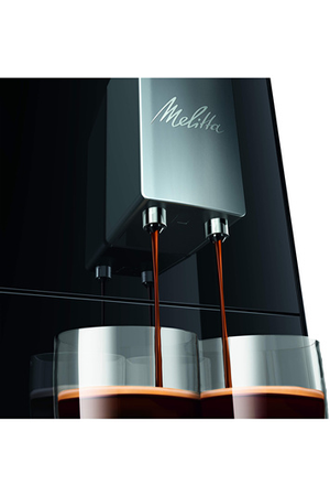 Melitta Purista Noire, Machine à Café à Grain avec Broyeur et Système  d'Extraction des Arômes, Silencieuse, Mode 1 à 2 Tasses, Expresso,  F230-102
