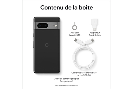 Smartphone GOOGLE PIXEL 7 256GO BLANC NEIGE 5G