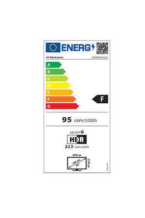 TV OLED LG OLED65G2 4K UHD 65'' SMART TV NOIR