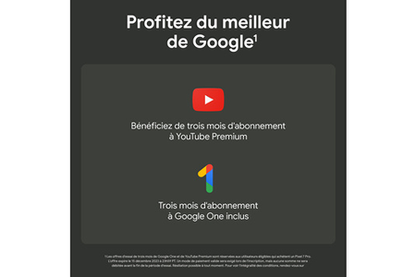 Smartphone GOOGLE PIXEL 7 PRO 256GO NOIR VOLCANIQUE 5G