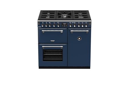 Piano de cuisson STOVES RICHMOND DELUXE GAZ 90CM BLEU NUIT PRICHDX90DFMBL