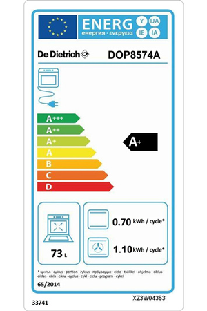 Four DE DIETRICH DOP8574A