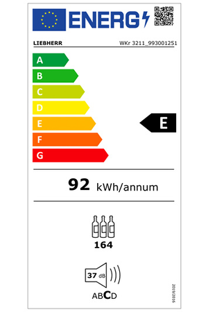 Cave de vieillissement LIEBHERR WKR3211-21