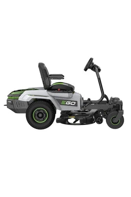 Tondeuse autoportée EGO POWER+ TONDEUSE À GAZON ZERO TURN (AVEC VOLANT) BATTERIE 15AH CHARGEUR MURAL INCLUS EGO COUPE 107 CM ZT4201ES