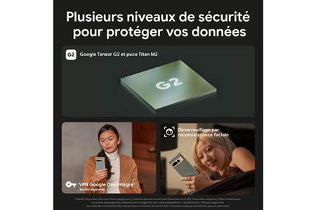 Smartphone GOOGLE PIXEL 7 PRO 256GO NOIR VOLCANIQUE 5G