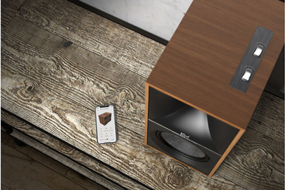 Enceinte connectée Hifi KLIPSCH THE NINES NOYER VENDUES PAR PAIRE