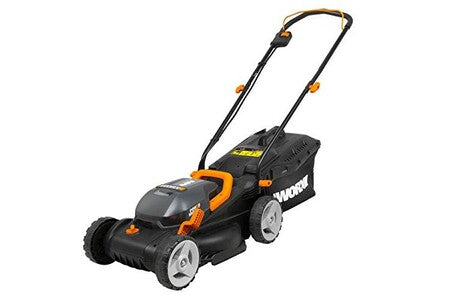 Tondeuse électrique WORX WORX - TONDEUSE À GAZON SANS FIL LITHIUM-ION - 40V (2*20V) - Ø34CM - JUSQU'À 460M² (DOUBLE CHARGEUR RAPIDE, COMPATIBLE AVEC LES OUTILS ET BATTERIES PO