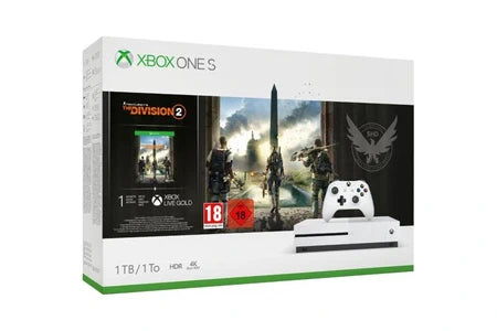 Console Xbox One MICROSOFT PACK XBOX ONE S 1TO BLANCHE + TOM CLANCY'S THE DIVISION 2