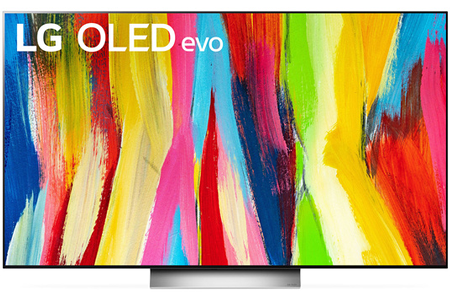 TV OLED LG OLED55C2 4K UHD 55'' SMART TV BLANC GRIS