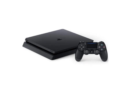 Console PlayStation 4 SONY COMPUTER ENTERTAINMENT SONY PLAYSTATION 4 SLIM (500 GO) - JET BLACK - CONSOLE DE JEUX-VIDÉO NOUVELLE GÉNÉRATION AVEC DISQUE DUR 500 GO ET MANETTE SANS FIL