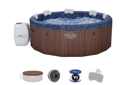 Spa gonflable BESTWAY SPA GONFLABLE LAY-Z-SPA TORONTO ROND AIRJET PLUS 5/7 PLACES - BESTWAY
